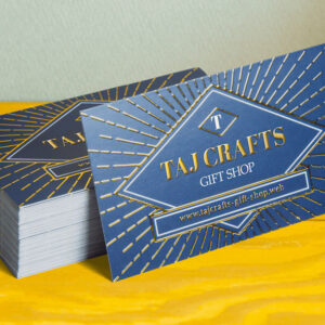 Gold Foil Visiting Cards