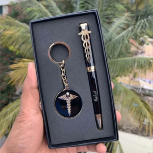 Pen & Keychain Set For Doctor